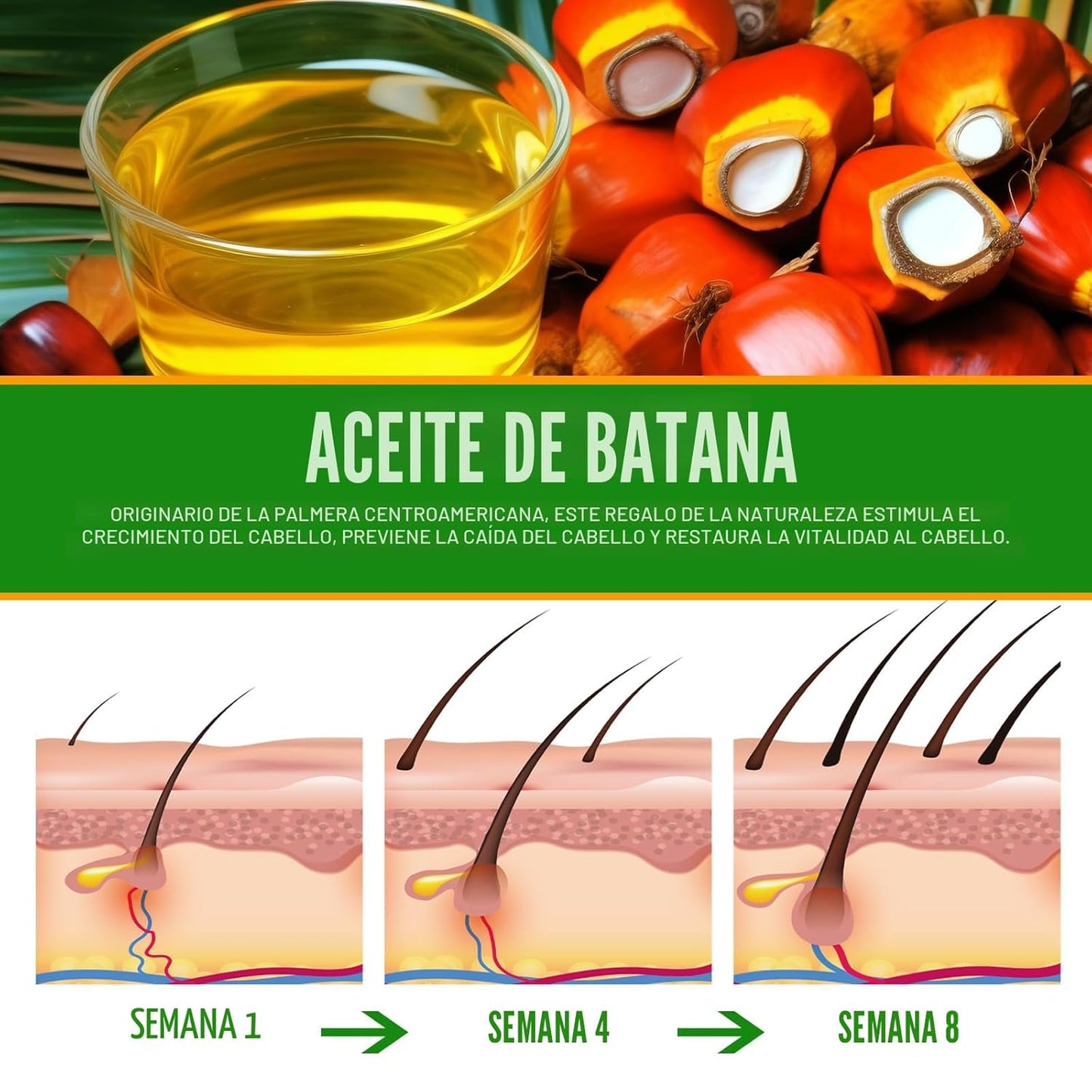 ACEITE DE BATANA - FORMULA MEJORADA 100% NATURAL